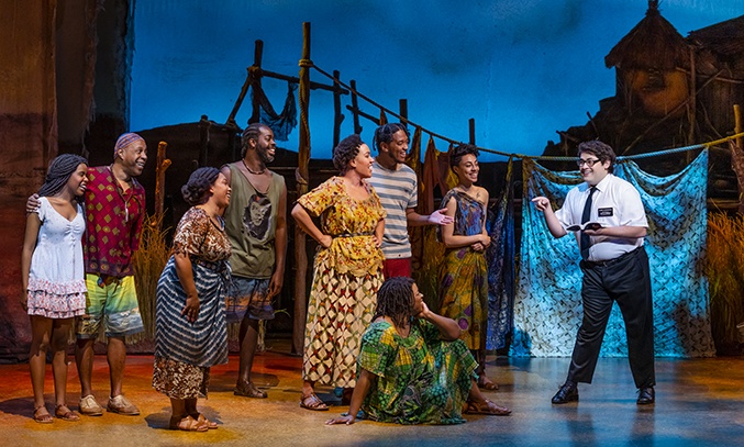 THE BOOK OF MORMON. UK touring company. Photo Criedit: Paul Coltas