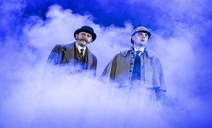 Jake Ferretti & Niall Ransome in The Hound of the Baskervilles. 