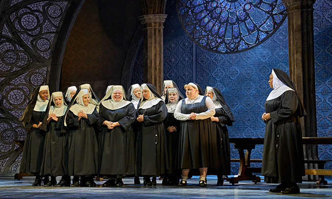 The cast of SISTER ACT